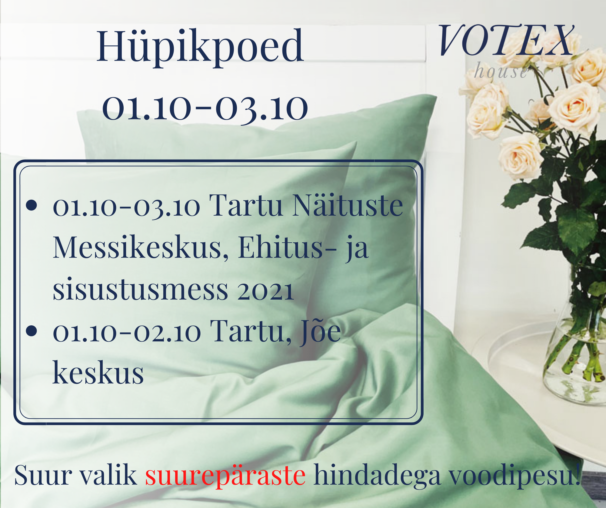 Hüpik-poed 01.10-03.10