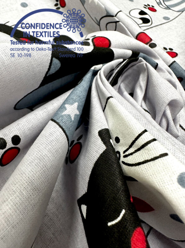 Laste voodipesukomplekt 100% Puuvill 10-6688 Cats - Image 4
