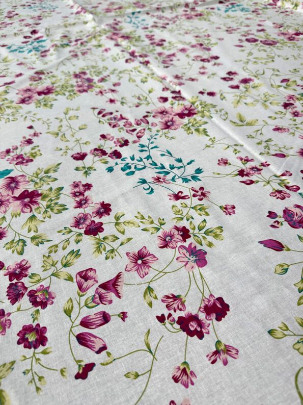 Voodilina 100% Puuvill 20-6612 WhiteField - Image 2