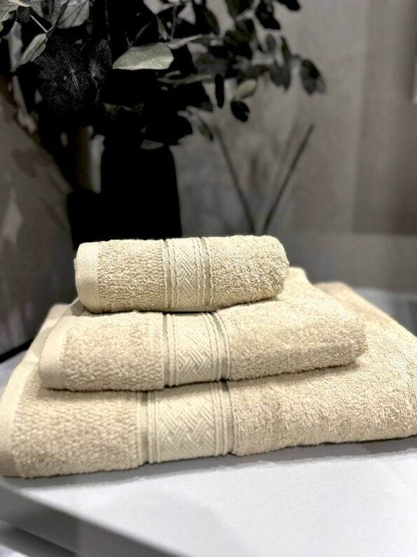Froteerätik 100% puuvill Sand