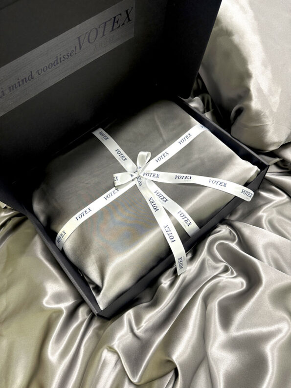 Tekikott 100% Mulberry siid Silver - Image 2