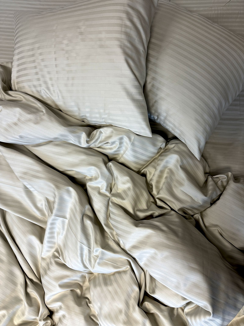 Padjapüür puuvillasatiin Triipsatiin MoonBeam - Image 2