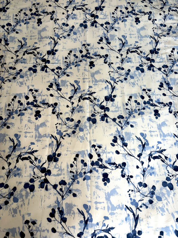 Padjapüür mako-satiin 40-1725 BlueDots - Image 3