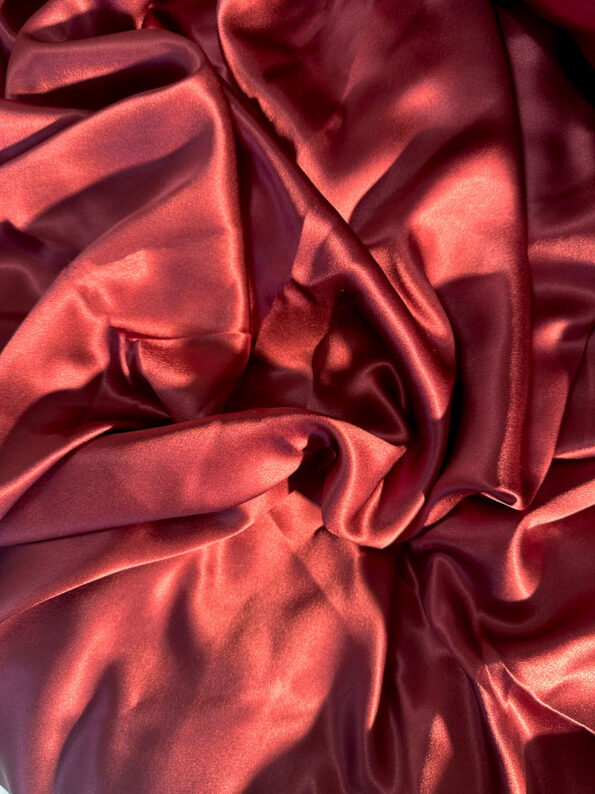 Tekikott 100% Mulberry siid WineRed - Image 3