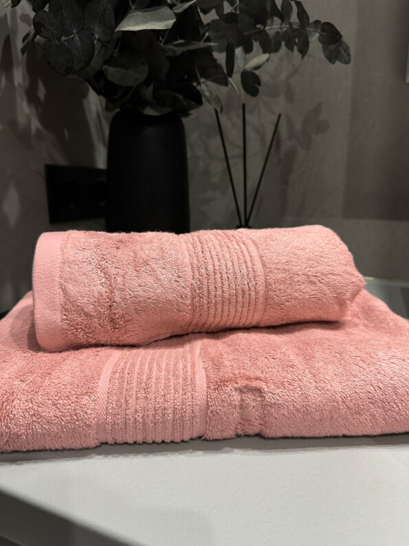Froteerätik 70% bambus/30% puuvill Rose