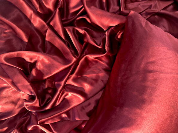 Tekikott 100% Mulberry siid WineRed - Image 2