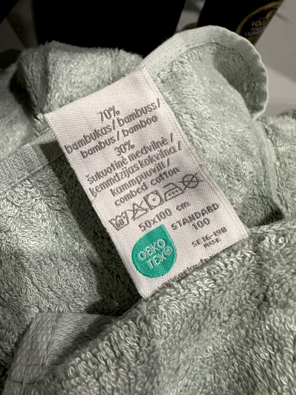 Froteerätik 70% bambus/30% puuvill SmokeGreen - Image 4