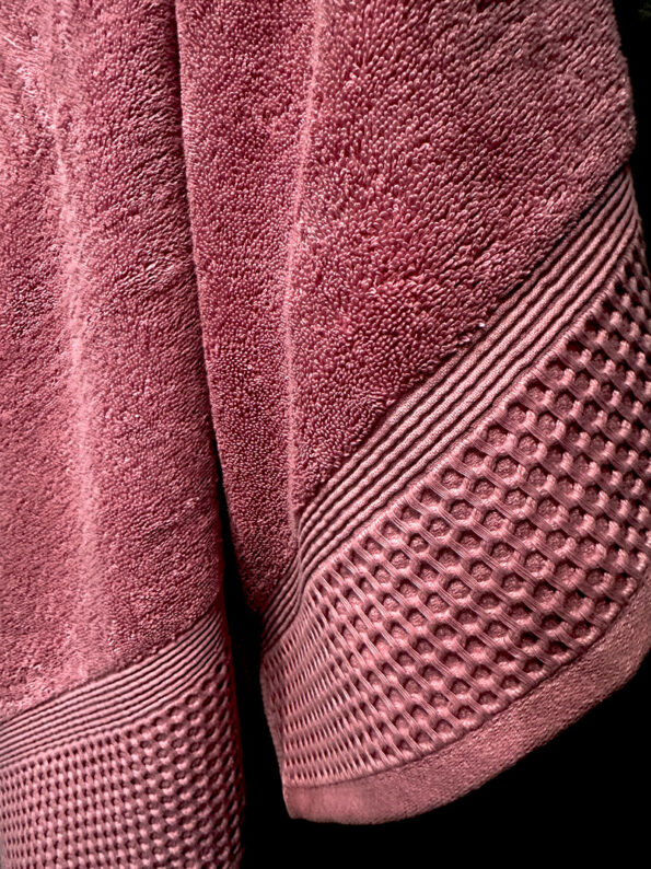 Froteerätik 100% kammpuuvill DuskyRose - Image 3