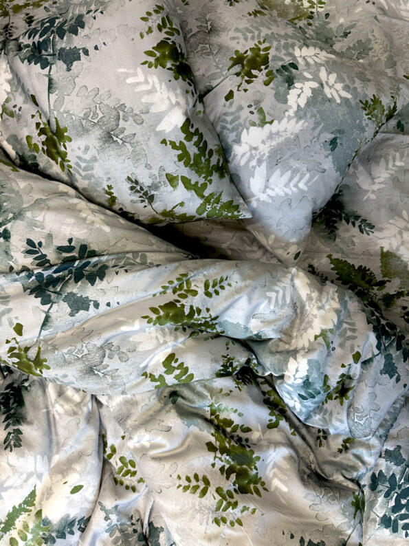 Padjapüür mako-satiin 40-1525 GreyFern - Image 2