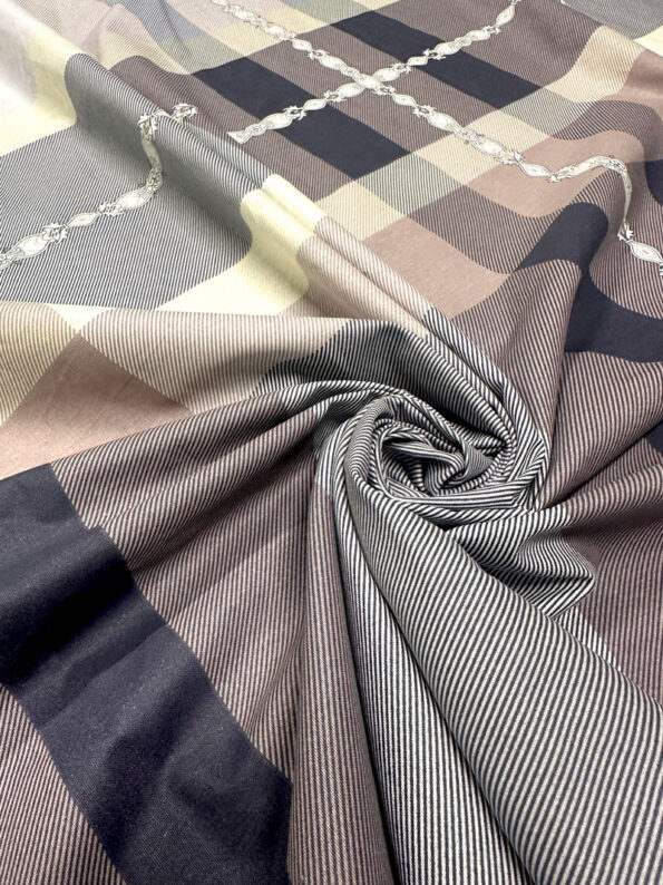 Voodilina 100% Puuvill 20-8845 Stripes - Image 3