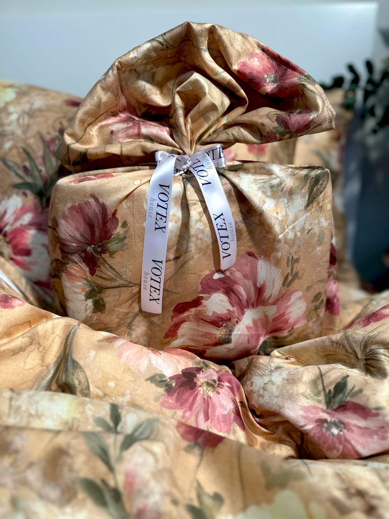 Voodipesukomplekt mako-satiin 40-8001 YellowBlossoms - Image 4