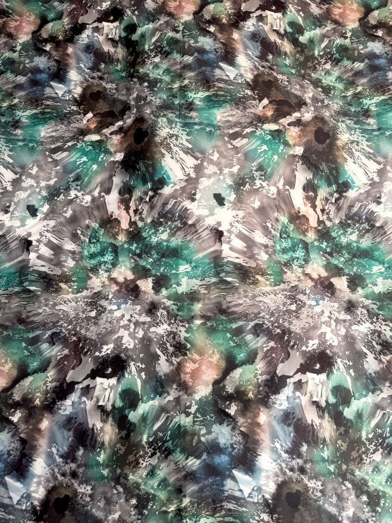 Voodilina mako-satiin 40-1173 GreenFireworks - Image 3