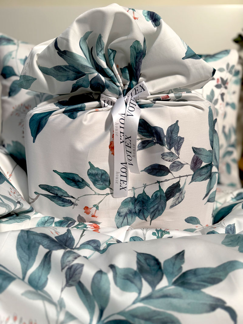 Voodipesukomplekt mako-satiin 40-7666 TealGarden - Image 4