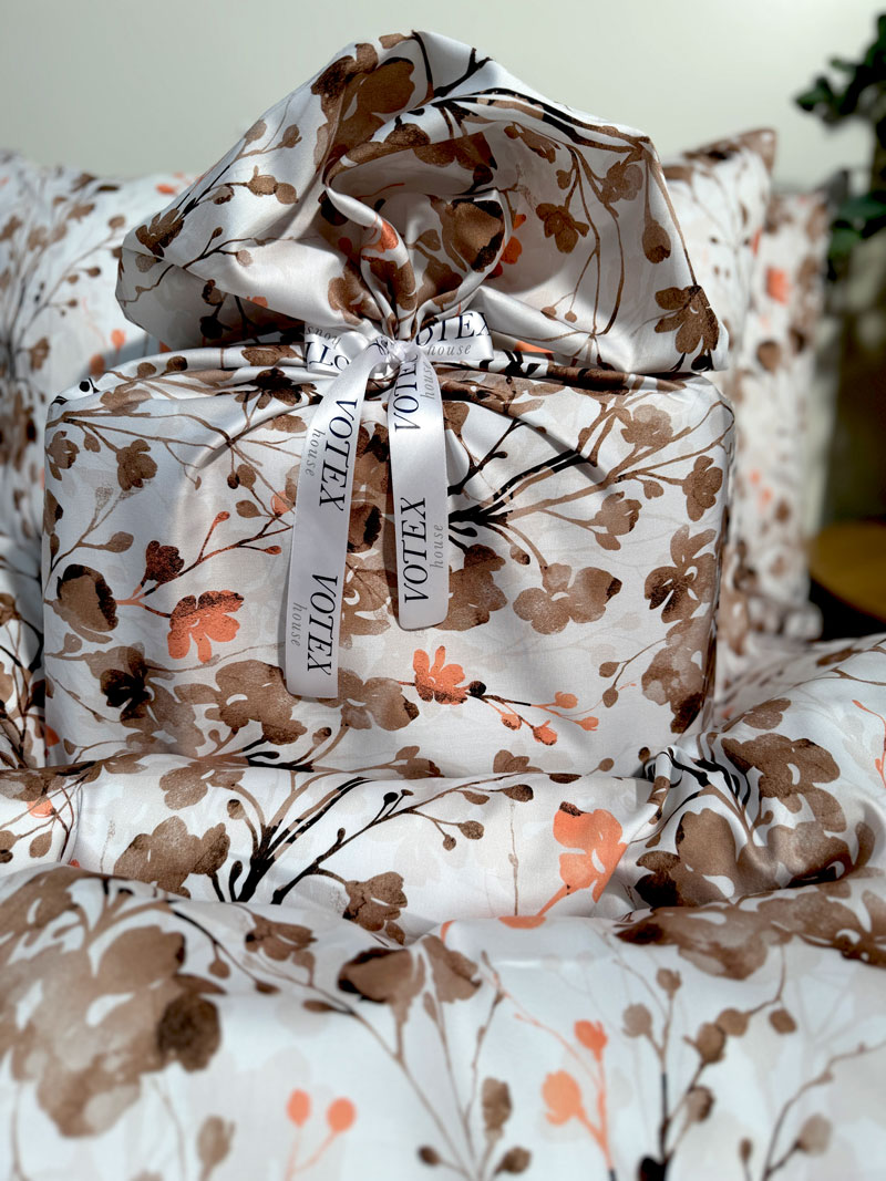 Voodipesukomplekt mako-satiin 40-9917 BrownBranches - Image 4