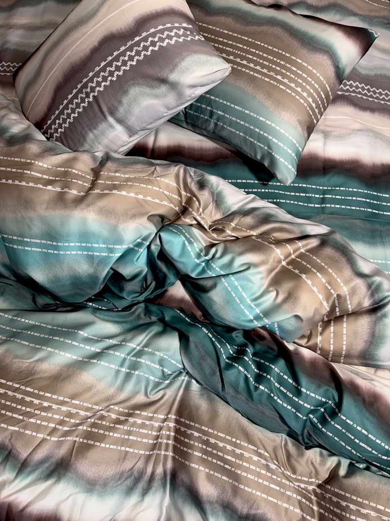 Voodilina mako-satiin 40-0007 Coastline - Image 2