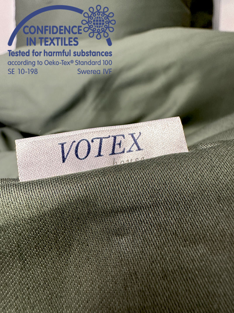 Padjapüür puuvillasatiin 30-0000 Khaki - Pilt 4
