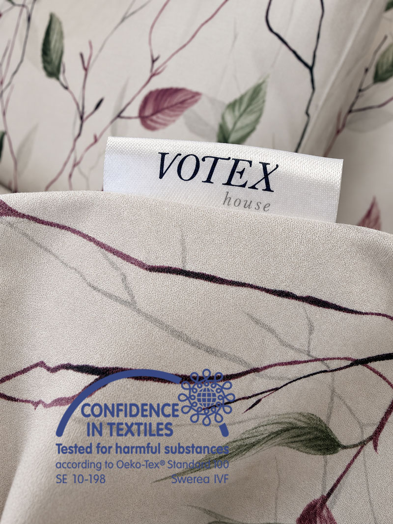 Tekikott mako-satiin 40-2287 PastelLeaves - Pilt 4